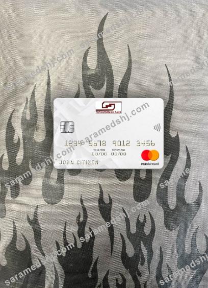 Turkmenistan Turkmenbashi Bank mastercard photolook front
